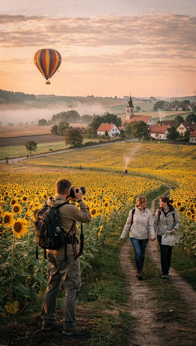 Malebné centrum Prahy s historickými budovami a Karlovým mostem