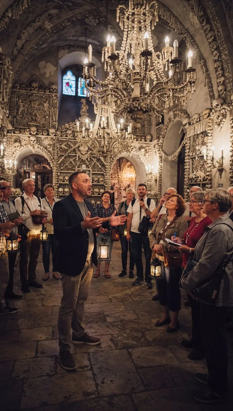 Pohled na Pálavu s vinicemi a úchvatným západem slunce